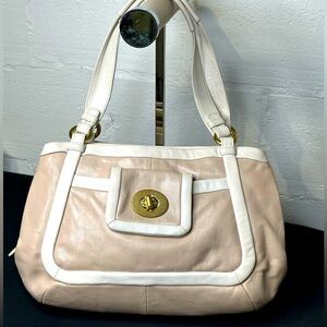 Coach Cricket Leather Satchel